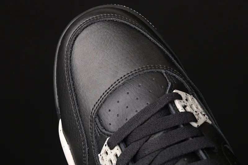 All categories Air Jordan Jordan series basketball shoes Air Jordan 4 G version Air Jordan 4 Retro LS AJ4 Joe 4 splash black and white basketball shoes 314254-003